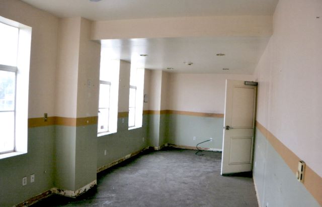 Before: view of room before reuse
